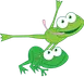 Green Hopper English のカエル